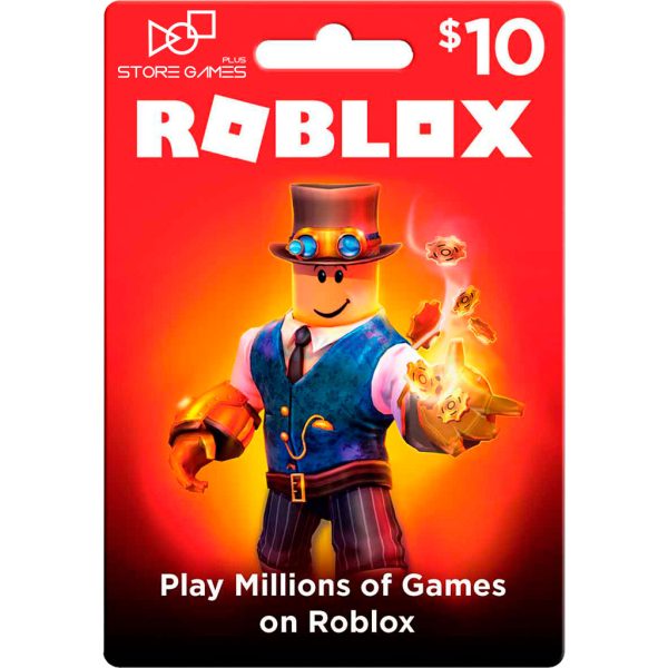 Roblox Gift Card 10 USD Codigo Digital GLOBAL