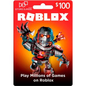 Roblox Gift Card 100 USD Codigo Digital GLOBAL