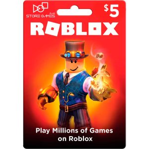 Roblox Gift Card 5 USD Codigo Digital GLOBAL