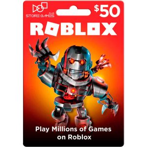 Roblox Gift Card 50 USD Codigo Digital GLOBAL